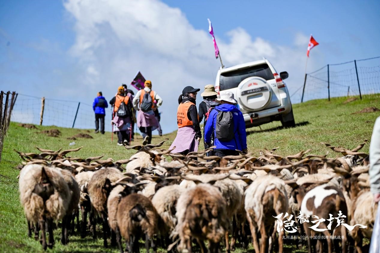風雨同征途，九州星際&middot;2025中國紡織精英挑戰賽徒步桑科草原！