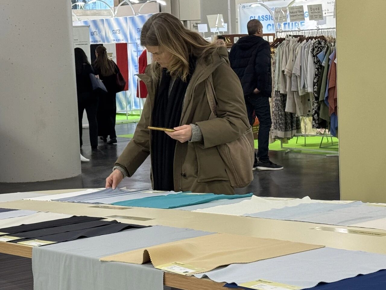 美國TEXWORLD服裝面料展紐約國際服裝采購展APP啟幕